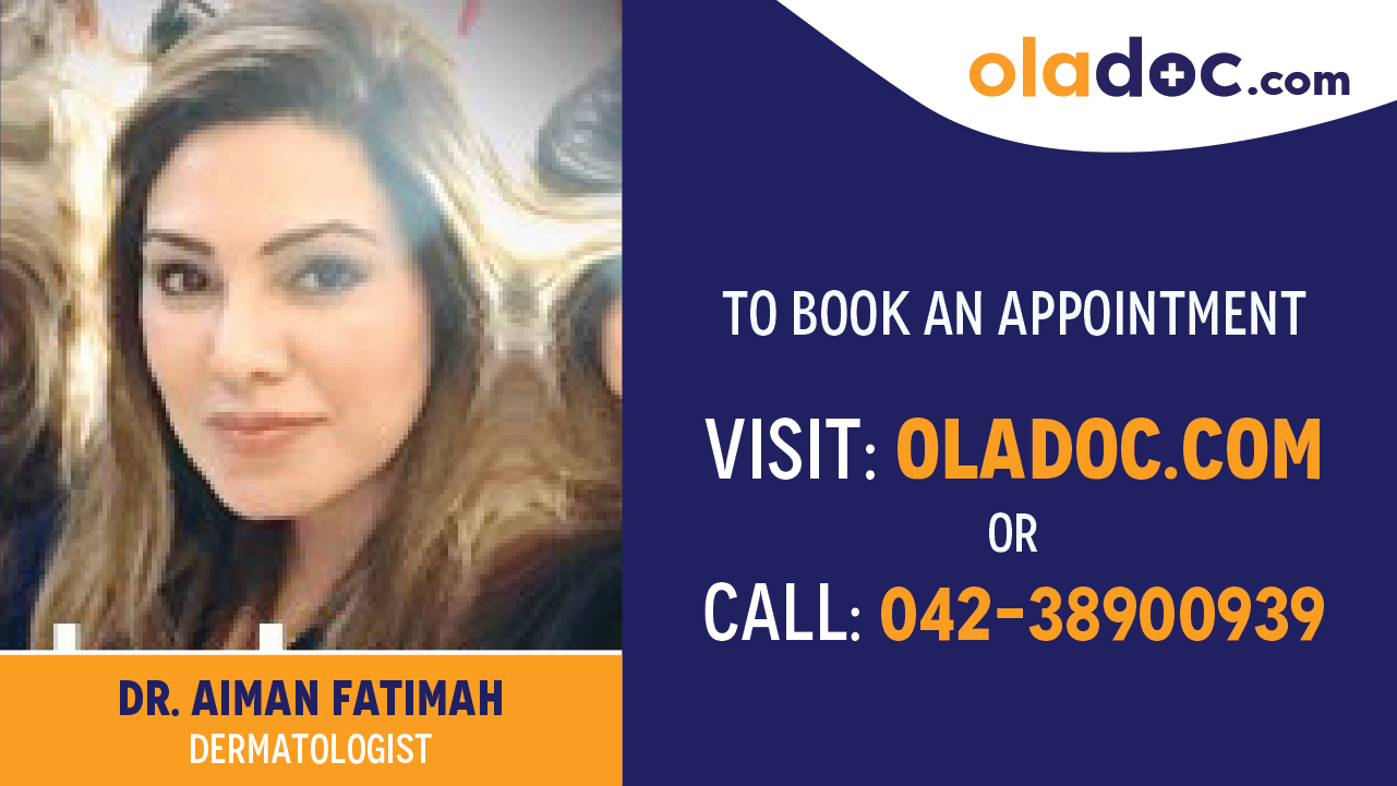 Book appointment with Dr.Aiman Fatimah-best Dermatologist in Rawalpindi
